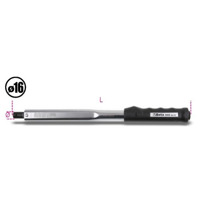 Vendita online Barra dinamometrica a scatto con precisione di serraggio ± 4% art.668RG/20